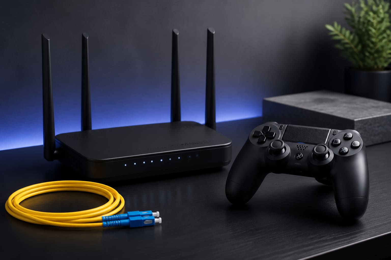 Xbox controller connected to a tablet running a streamed game