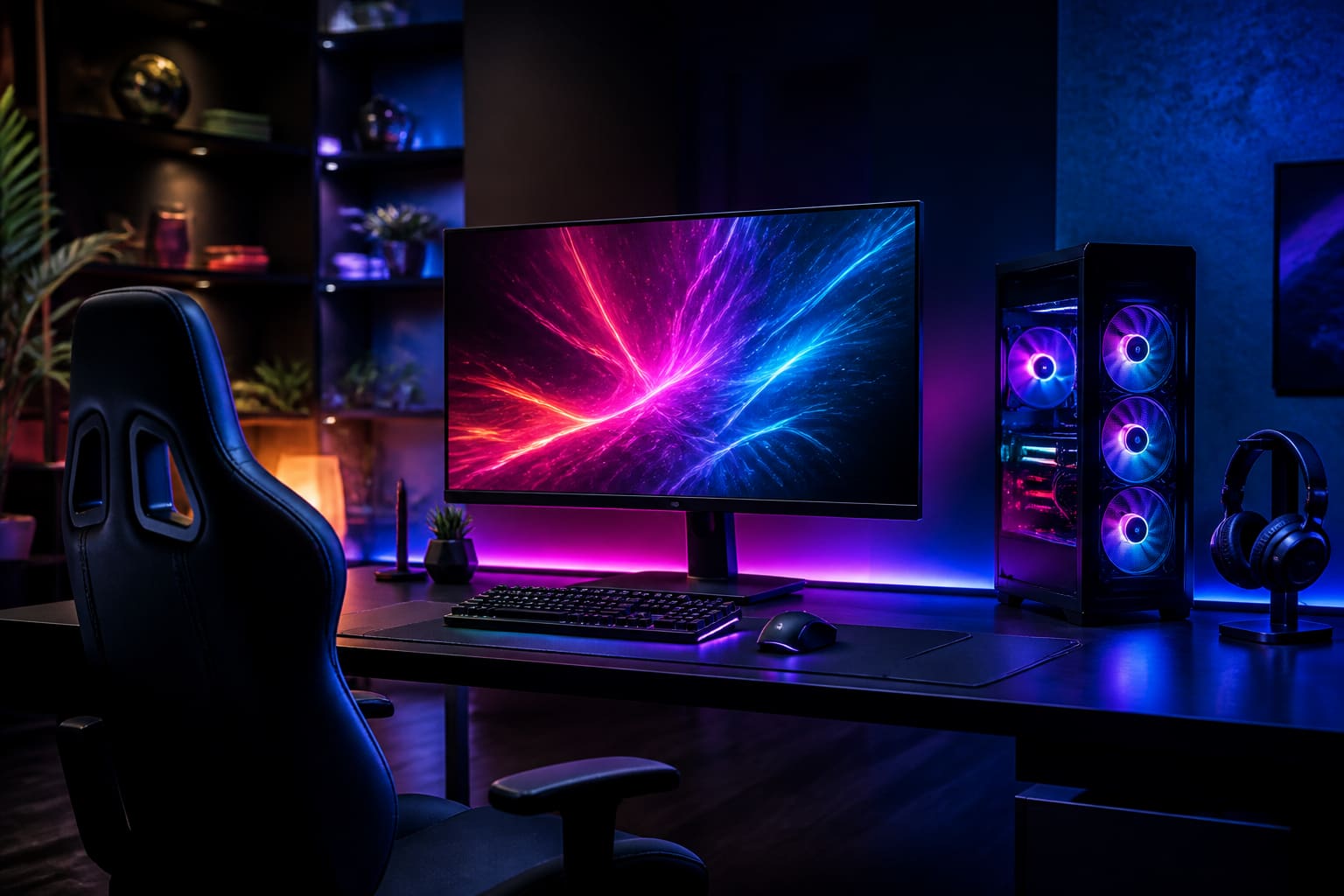 High-end gaming setup