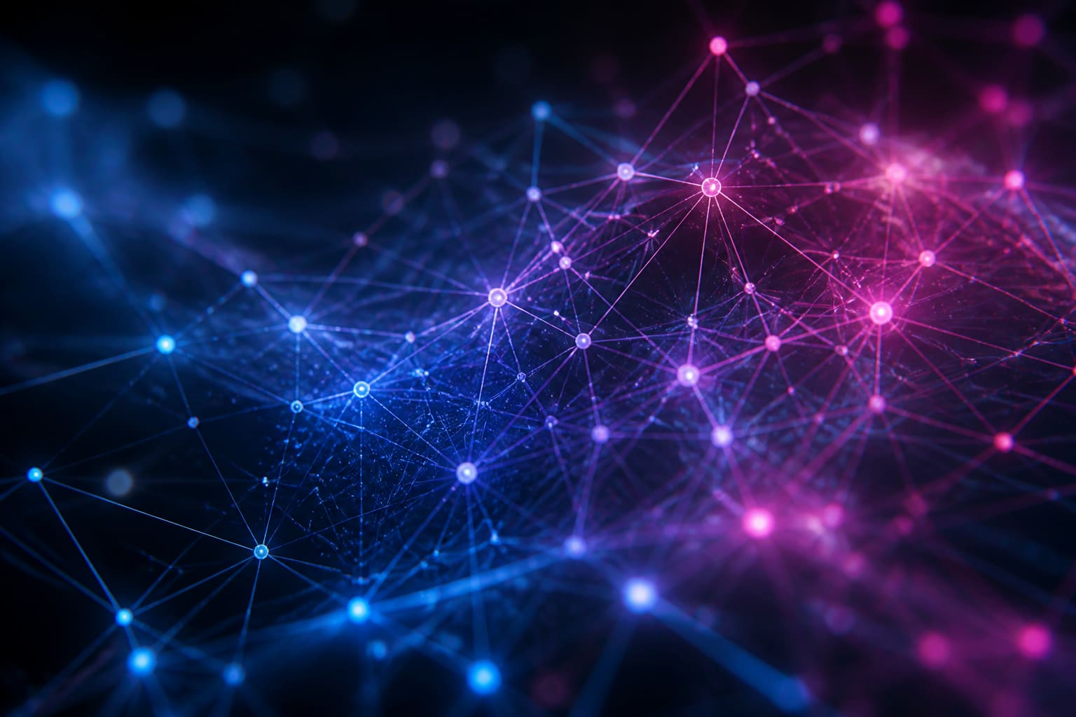AI neural network visualisation